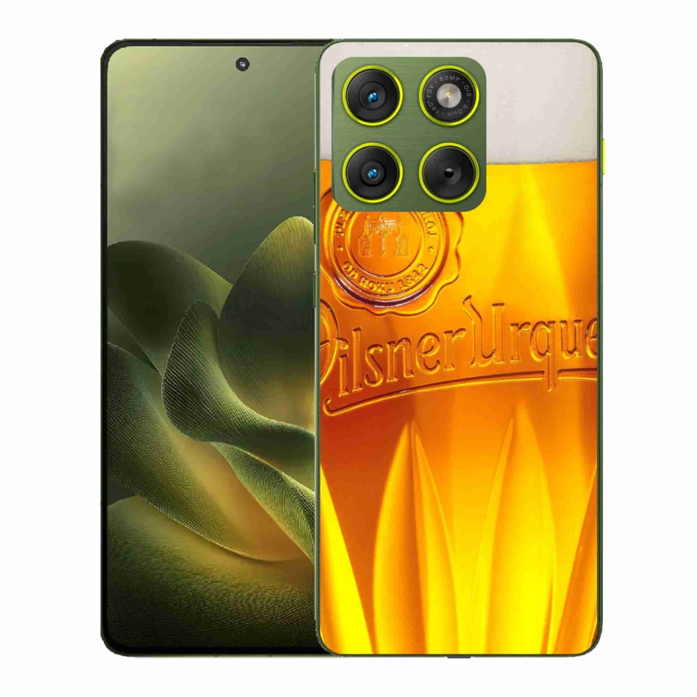 Gélový kryt mmCase na Motorola Edge 70 - pivo