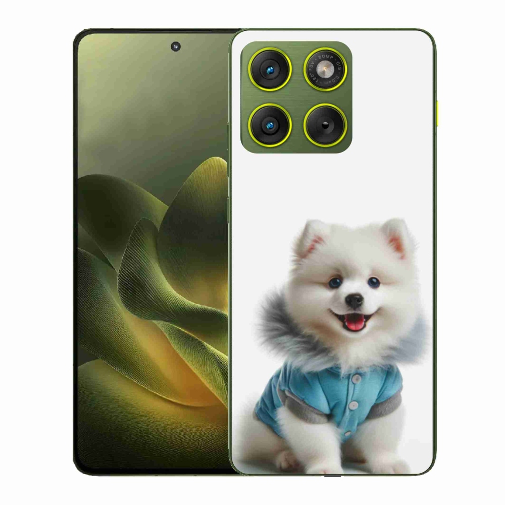 Gélový kryt mmCase na Motorola Edge 70 - pomeranian