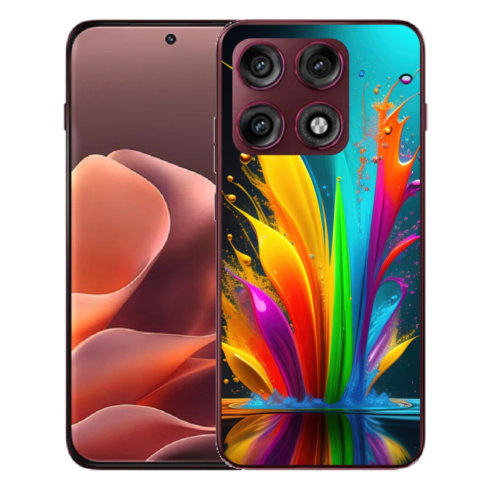 Gélový kryt mmCase na Motorola Edge 70 Pro - abstraktný motív 1