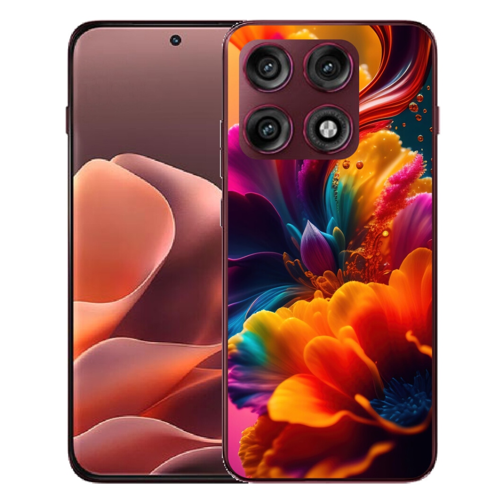 Gélový kryt mmCase na Motorola Edge 70 Pro - abstraktný motív 2