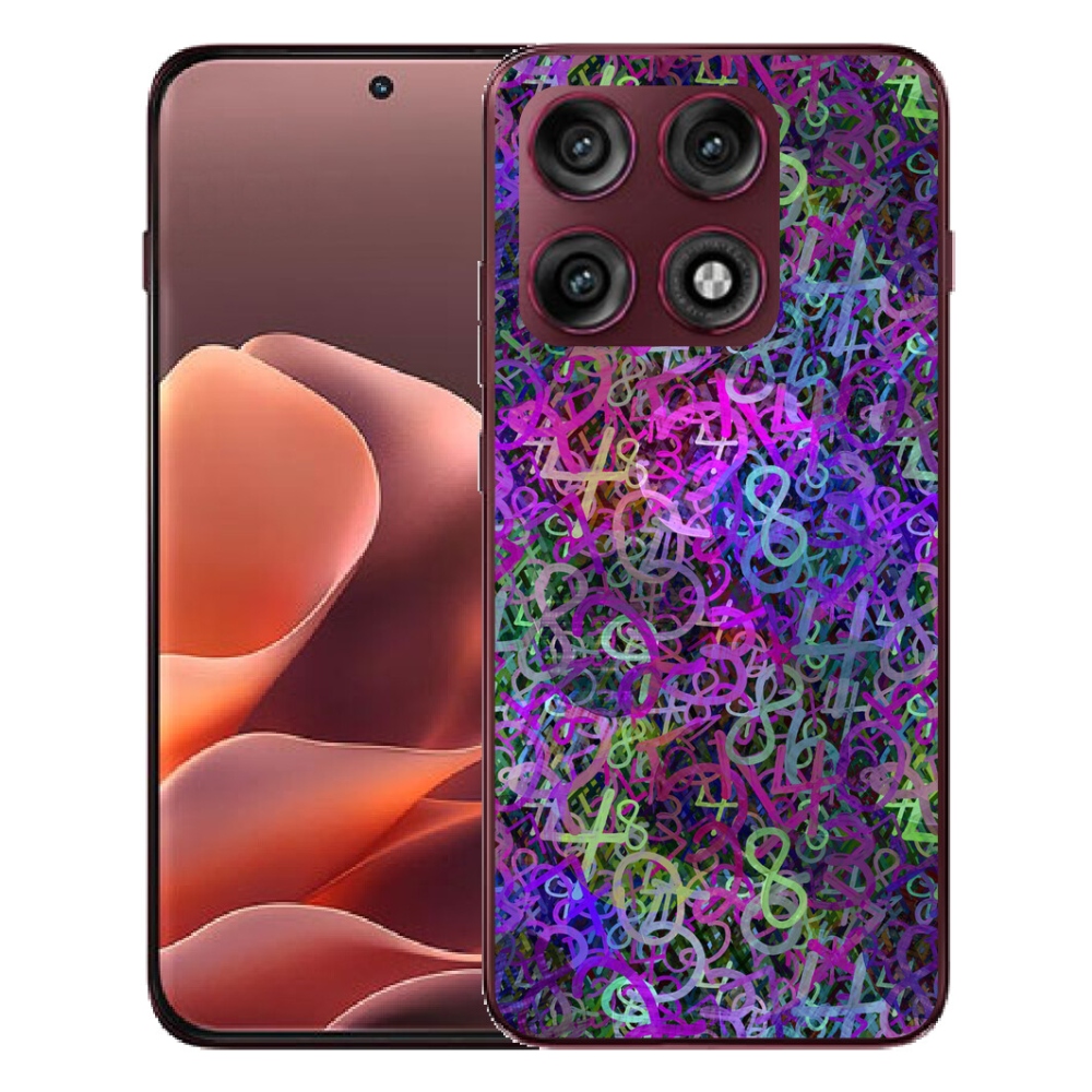 Gélový kryt mmCase na Motorola Edge 70 Pro - abstraktný motív 25