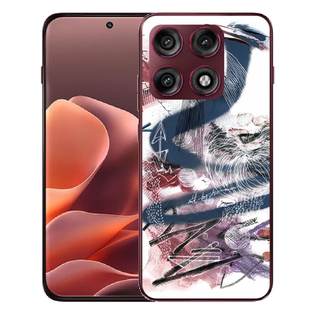 Gélový kryt mmCase na Motorola Edge 70 Pro - abstraktný motív 28
