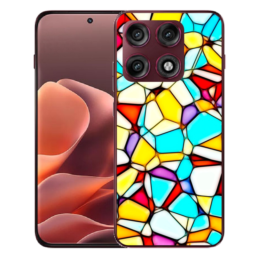 Gélový kryt mmCase na Motorola Edge 70 Pro - abstraktný motív 40