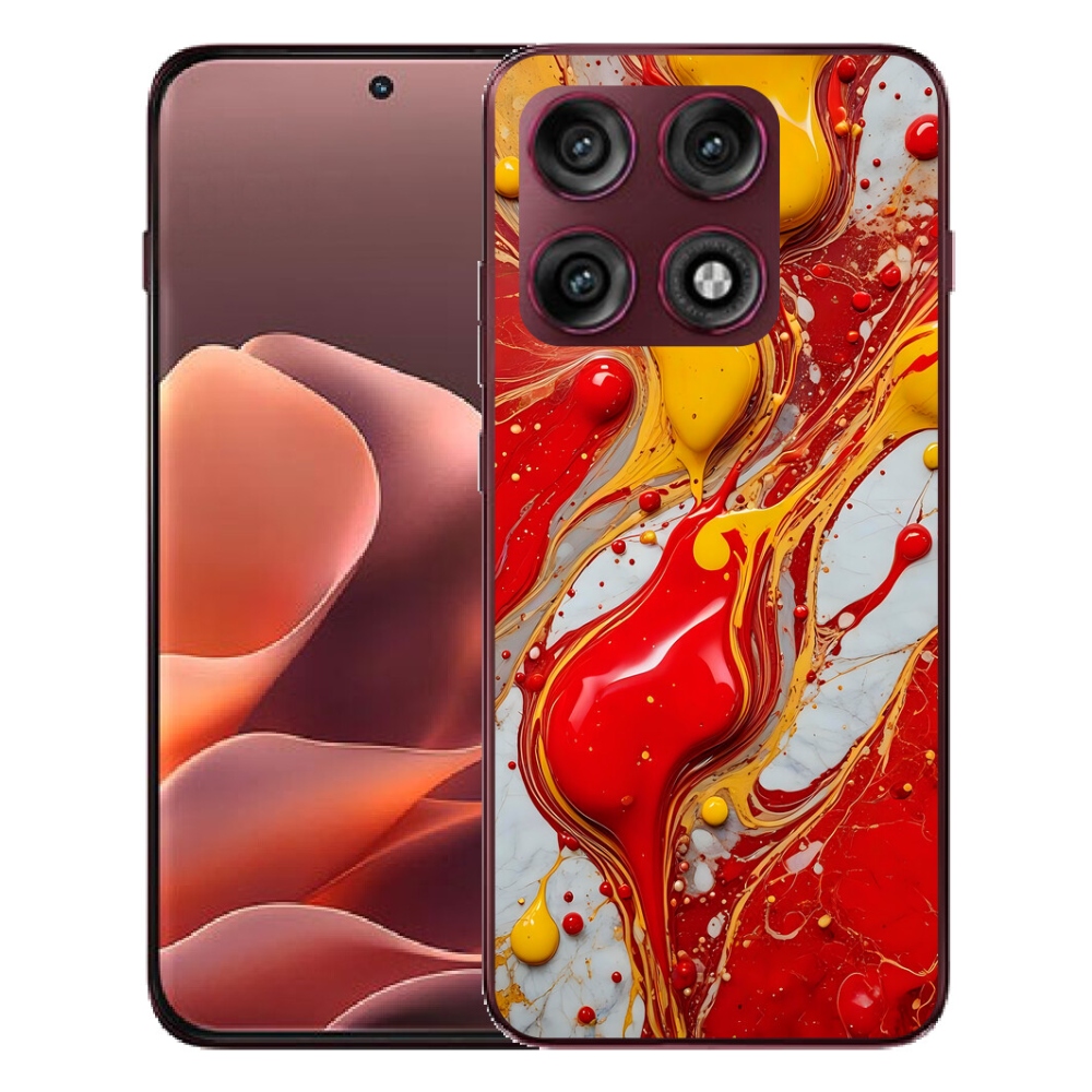 Gélový kryt mmCase na Motorola Edge 70 Pro - abstraktný motív 42