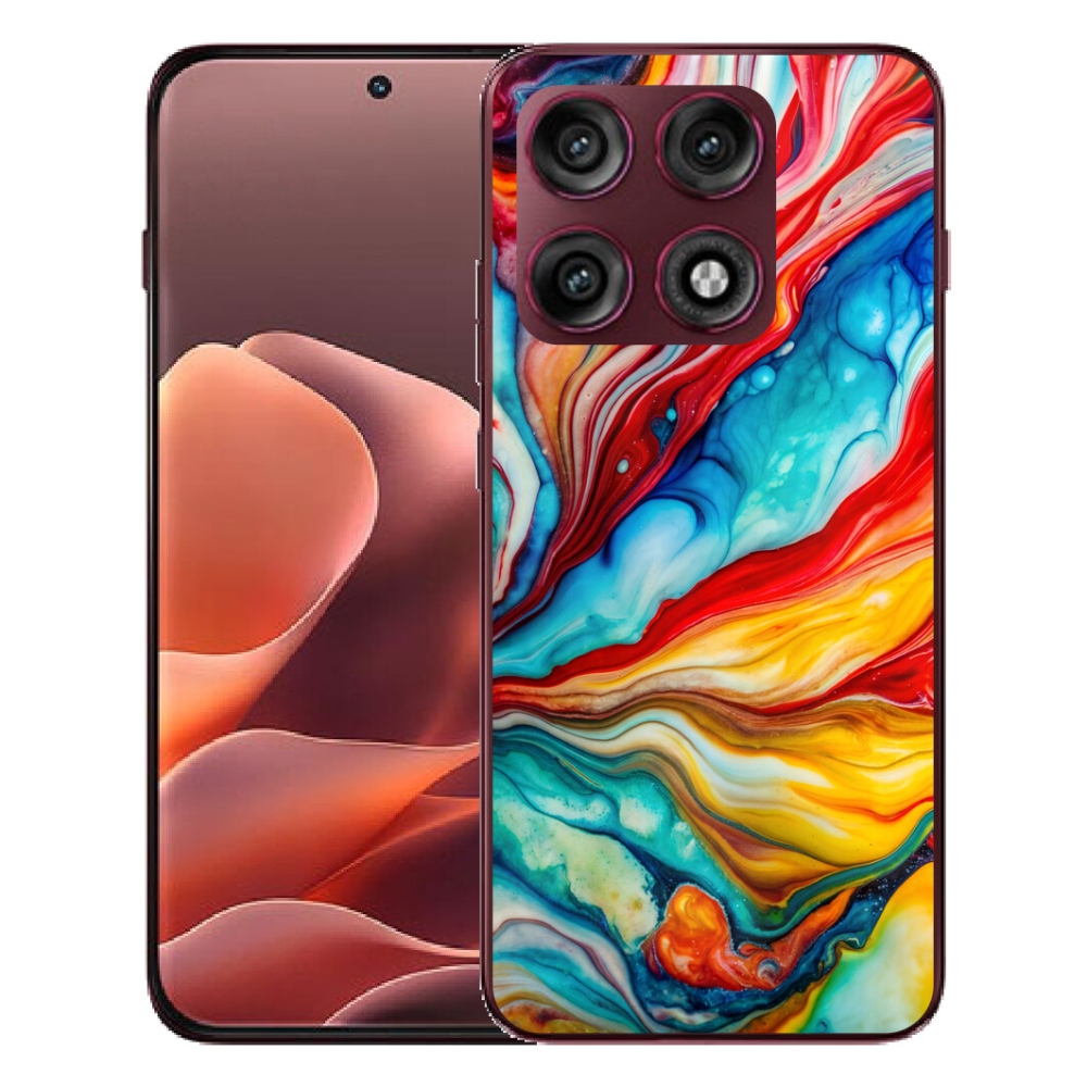 Gélový kryt mmCase na Motorola Edge 70 Pro - abstraktný motív 58