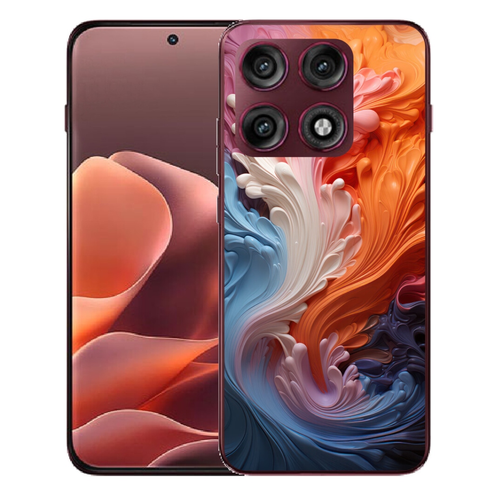 Gélový kryt mmCase na Motorola Edge 70 Pro - abstraktný motív 8