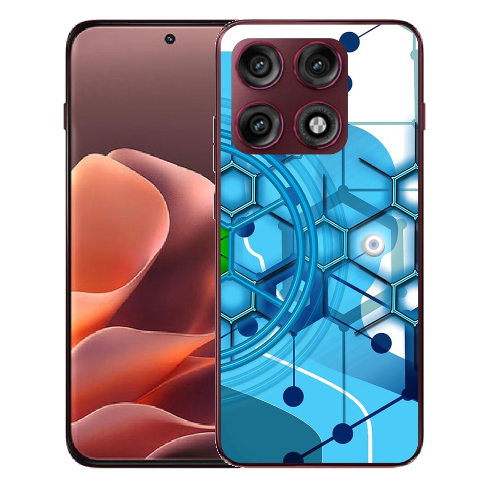 Gélový kryt mmCase na Motorola Edge 70 Pro - abstraktný vzor 2