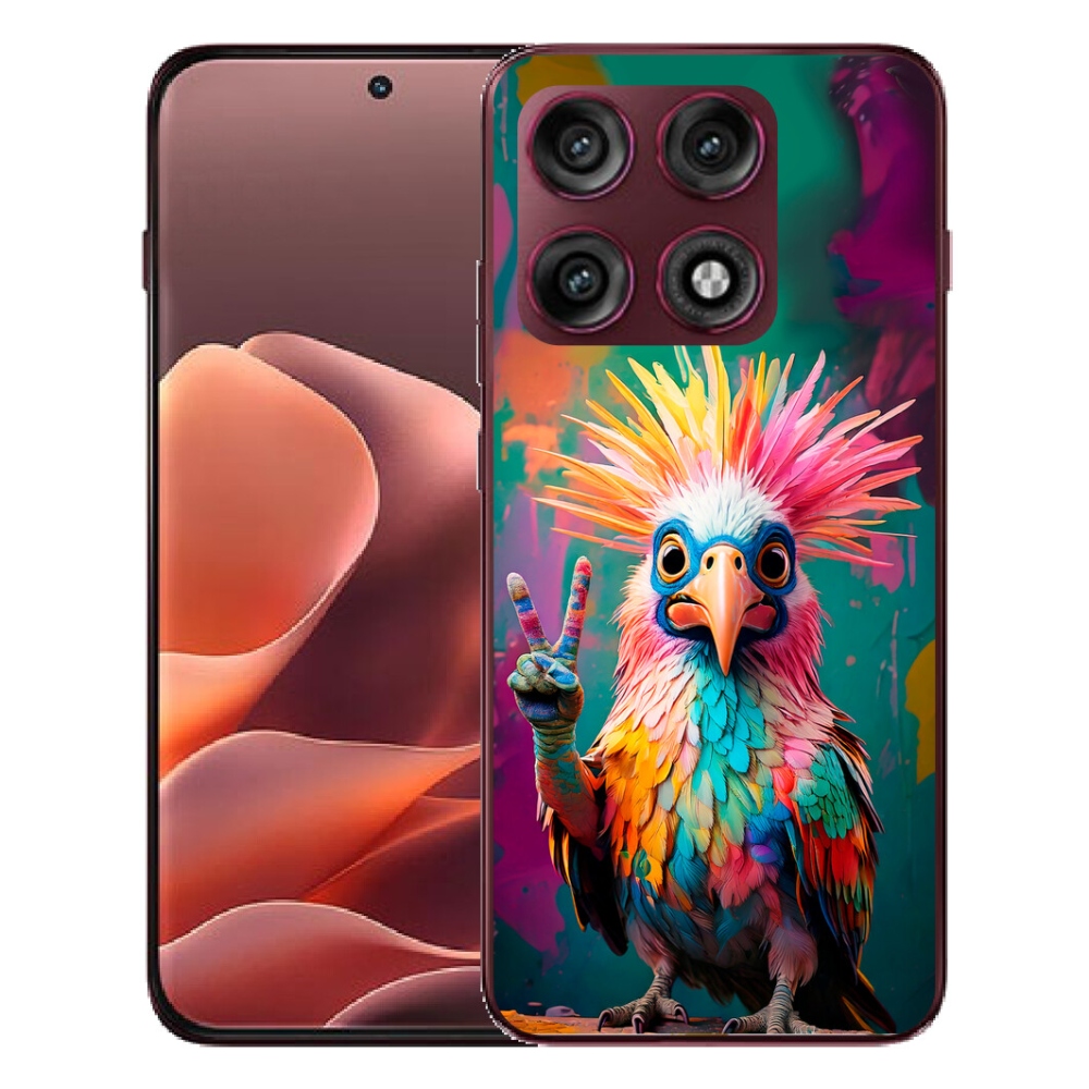 Gélový kryt mmCase na Motorola Edge 70 Pro - farebný rebel