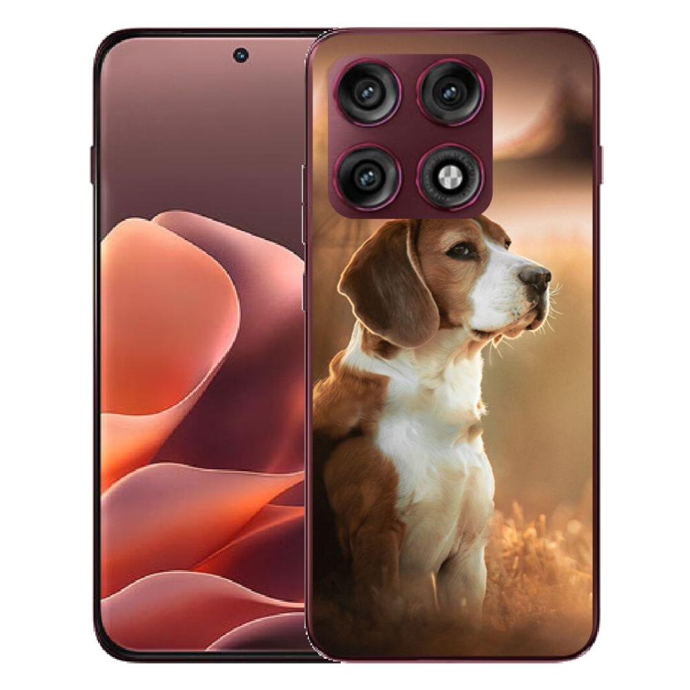 Gélový kryt mmCase na Motorola Edge 70 Pro - bígl