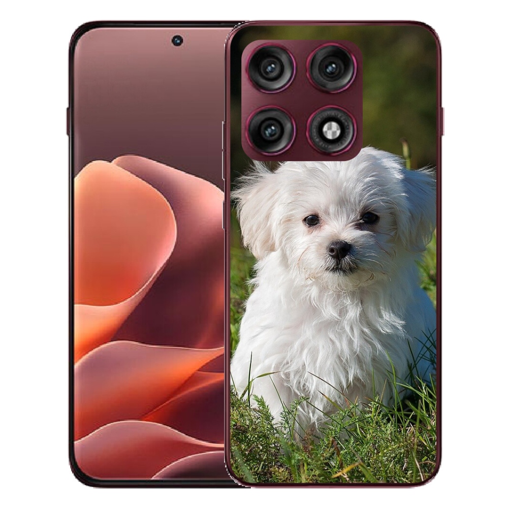Gélový kryt mmCase na Motorola Edge 70 Pro - bišónik