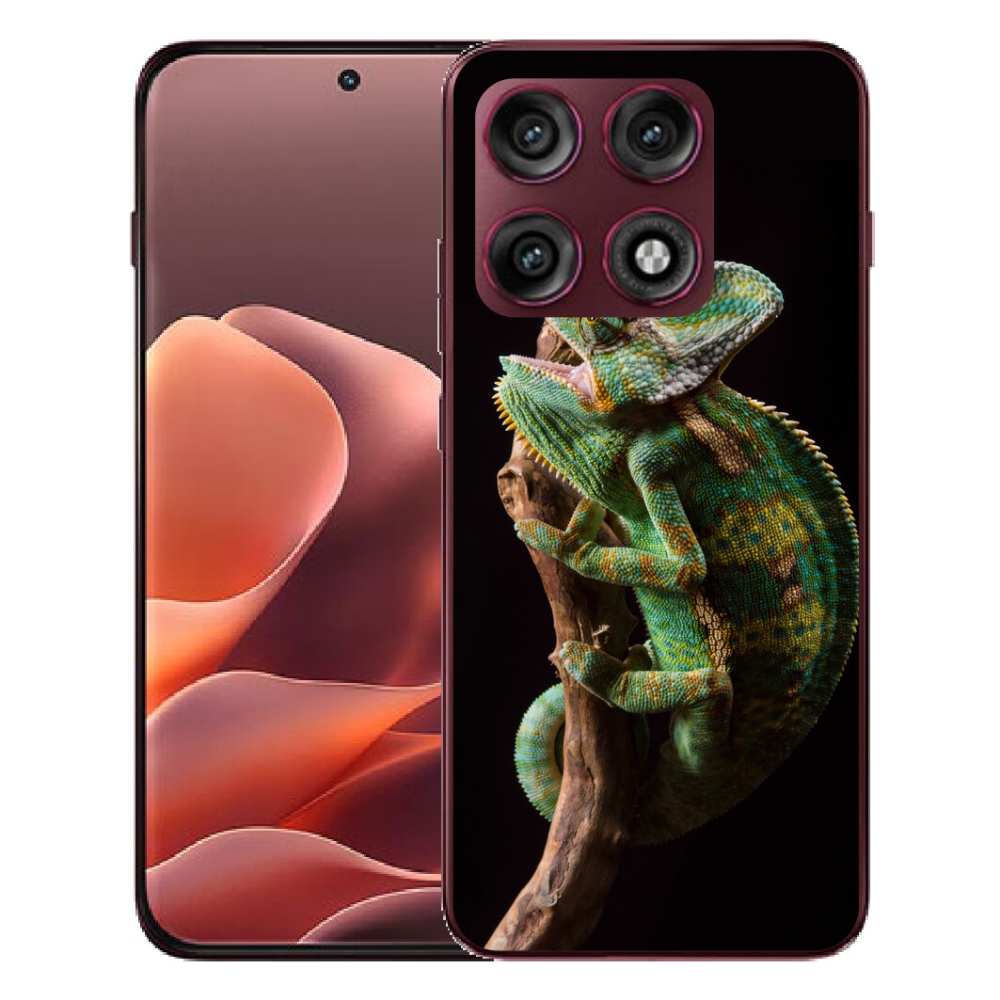 Gélový kryt mmCase na Motorola Edge 70 Pro - chameleón