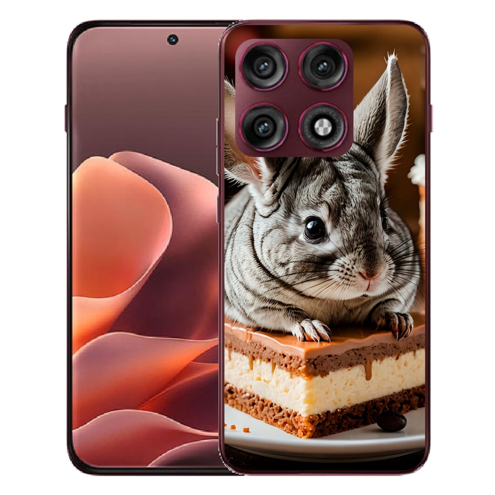 Gélový kryt mmCase na Motorola Edge 70 Pro - činčila