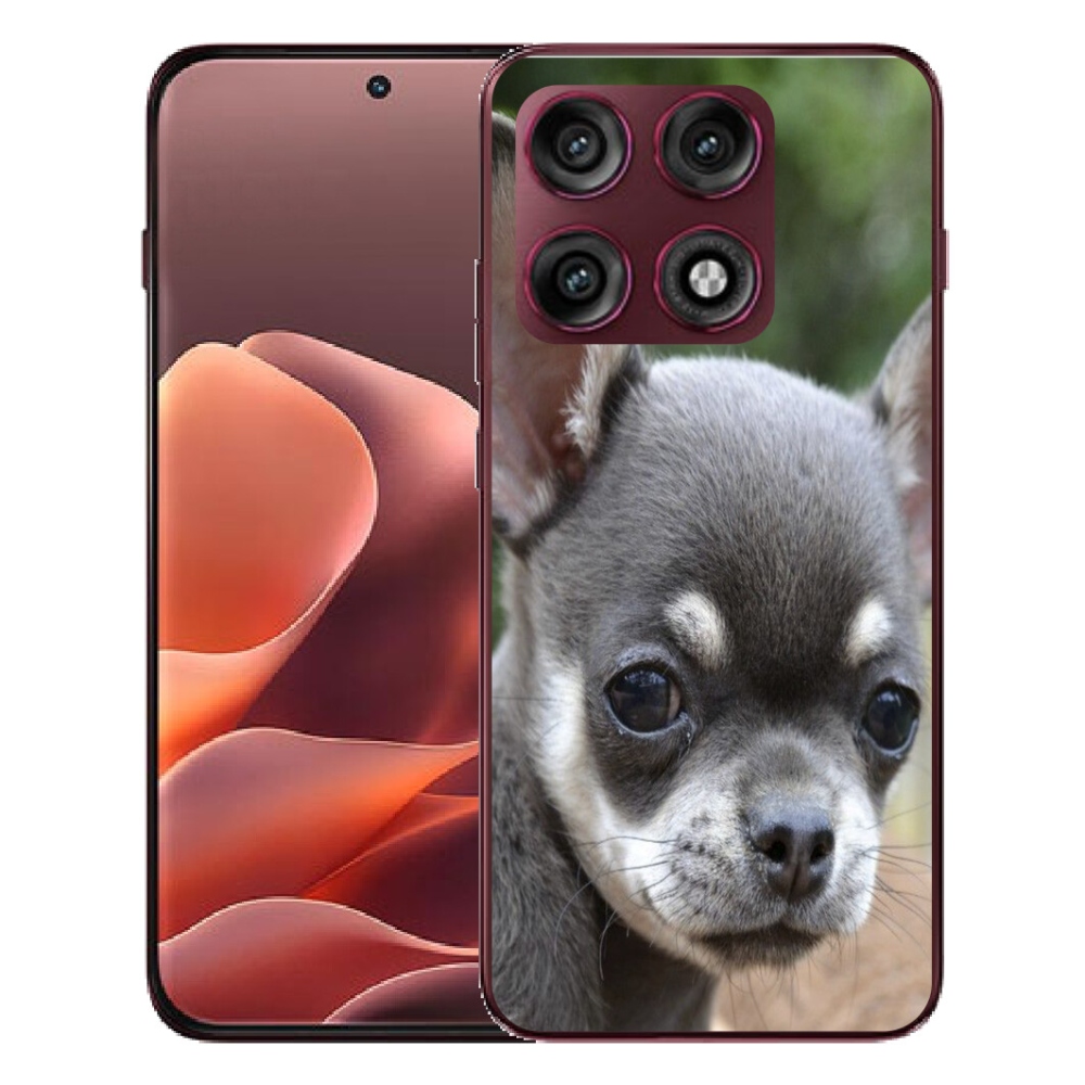 Gélový kryt mmCase na Motorola Edge 70 Pro - čivava