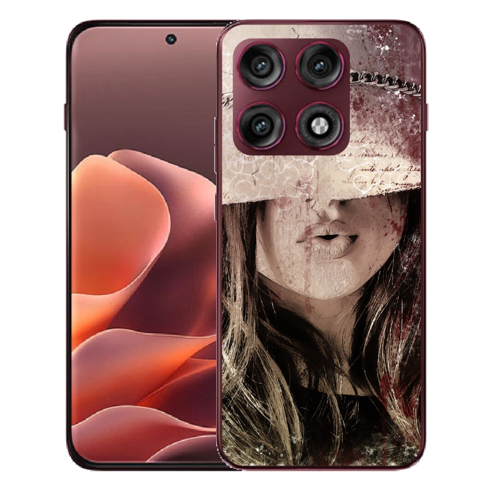 Gélový kryt mmCase na Motorola Edge 70 Pro - dievča