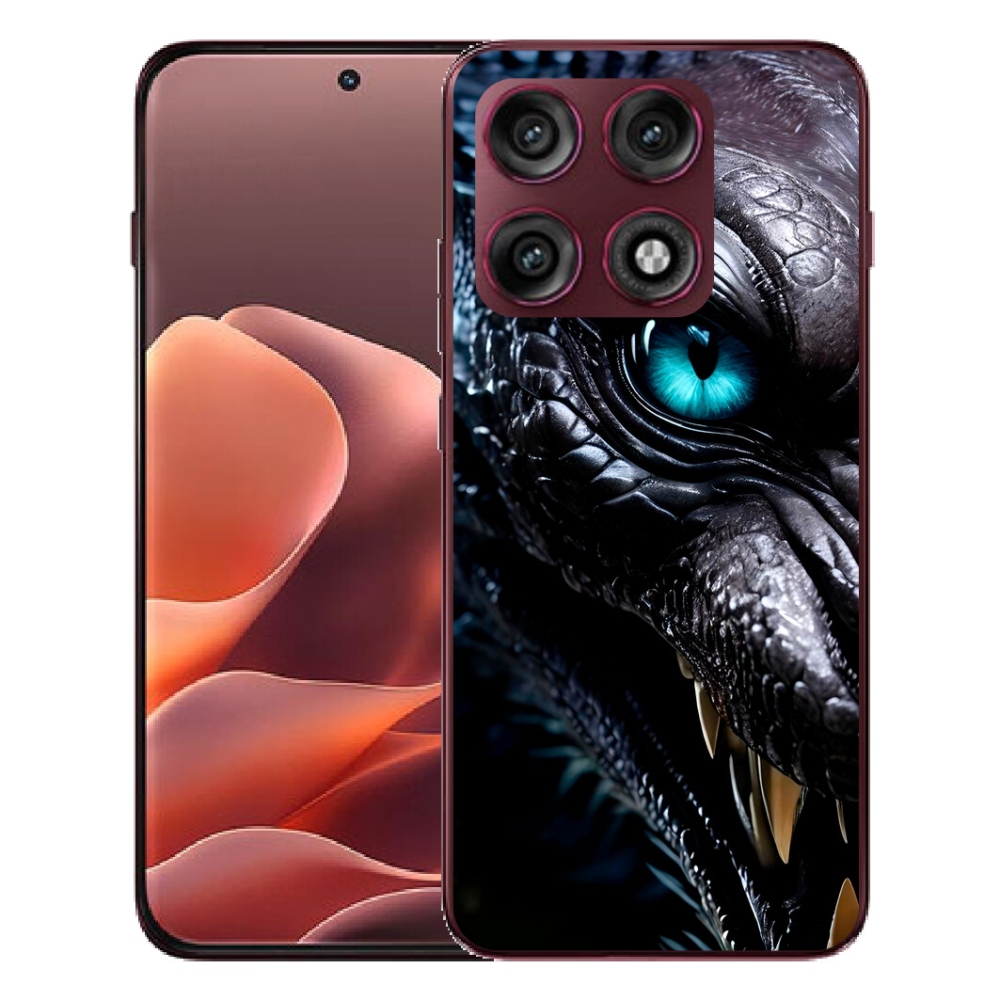 Gélový kryt mmCase na Motorola Edge 70 Pro - dračí pohľad
