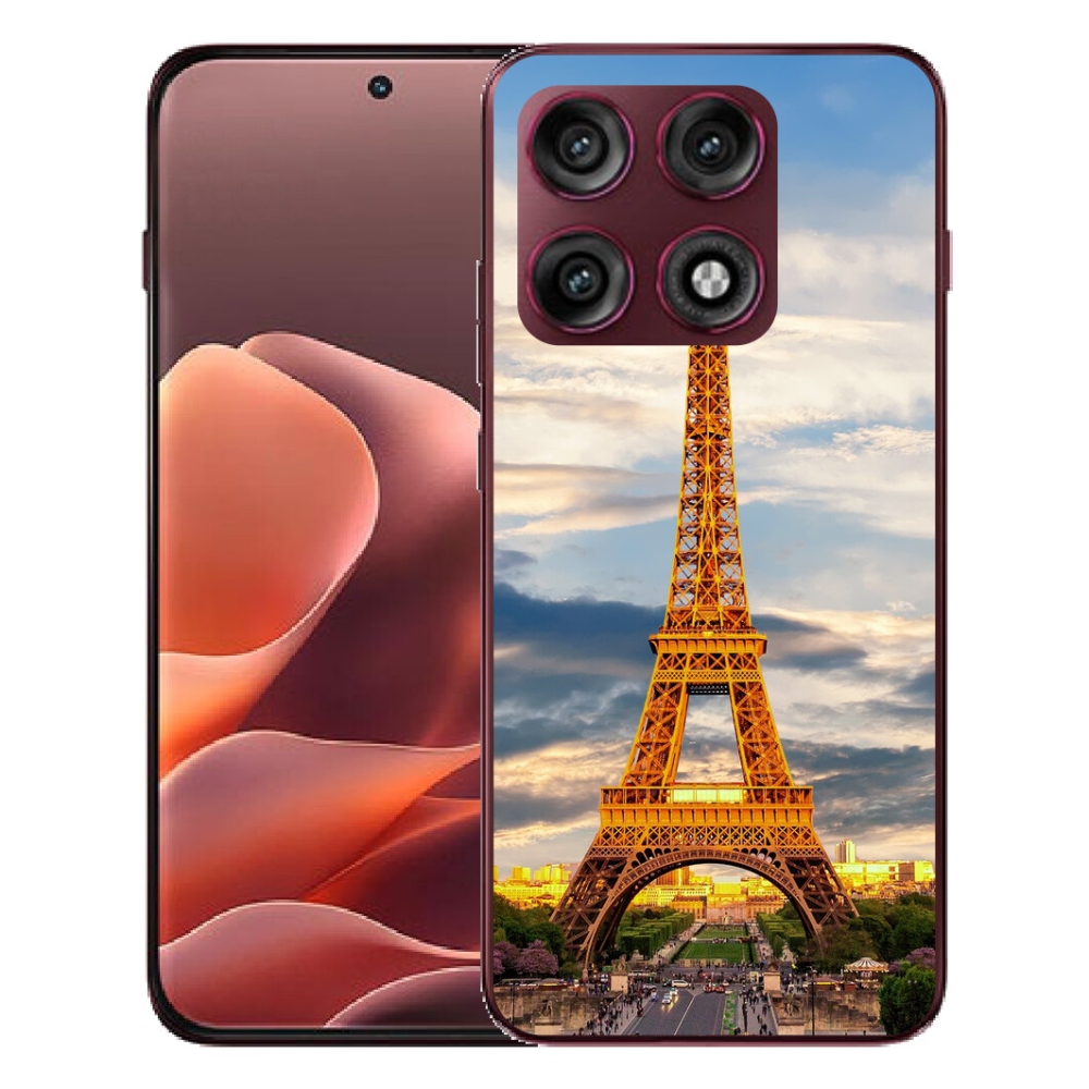 Gélový kryt mmCase na Motorola Edge 70 Pro - eiffelova veža 3