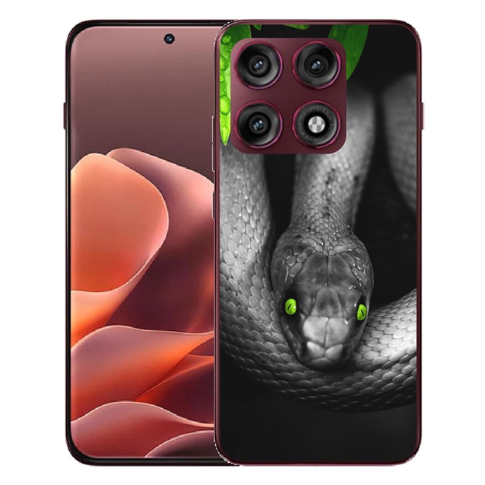 Gélový kryt mmCase na Motorola Edge 70 Pro - had