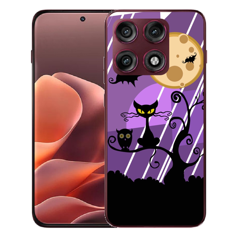 Gélový kryt mmCase na Motorola Edge 70 Pro - halloween