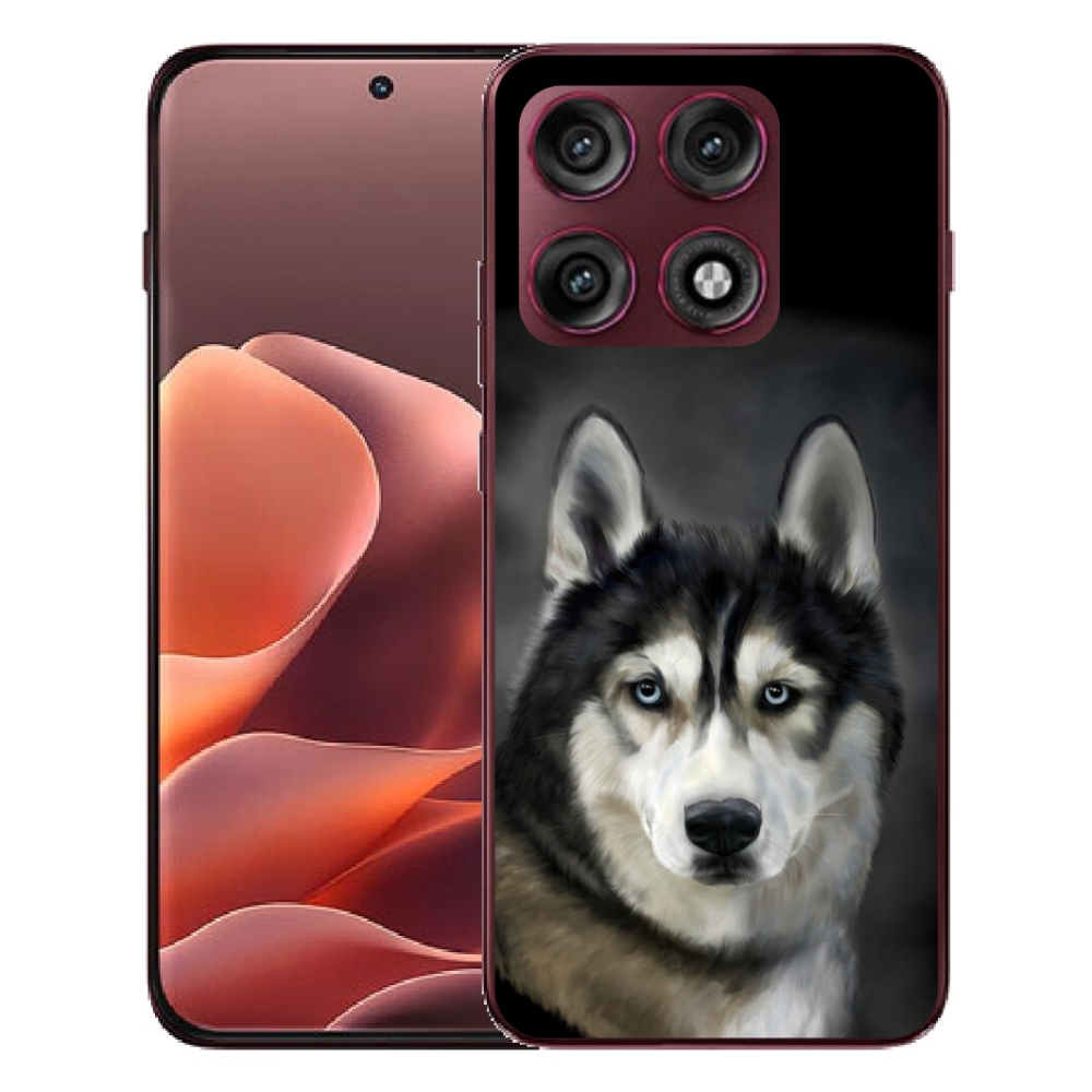 Gélový kryt mmCase na Motorola Edge 70 Pro - husky