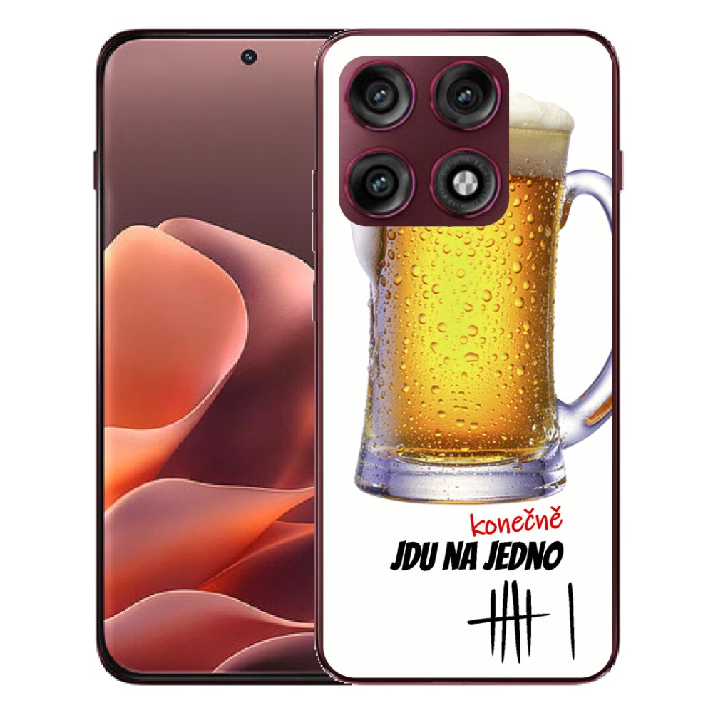 Gélový kryt mmCase na Motorola Edge 70 Pro - idem na jedno