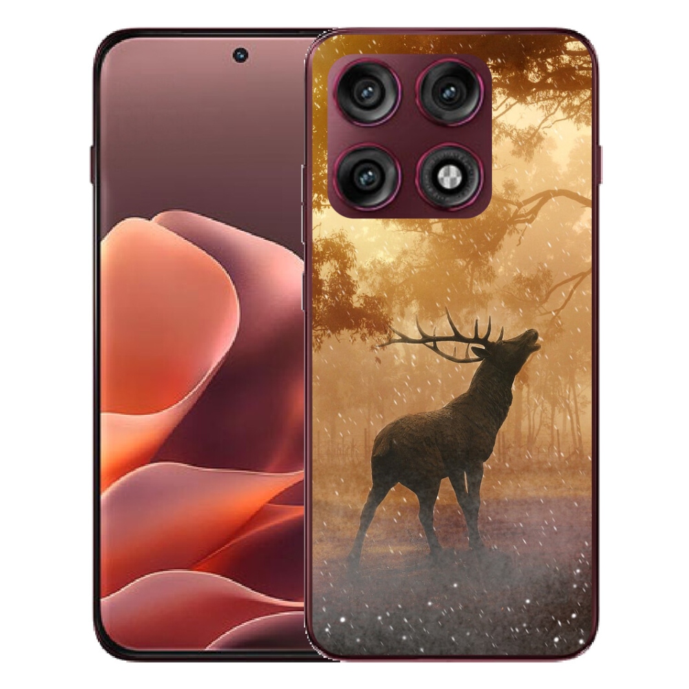 Gélový kryt mmCase na Motorola Edge 70 Pro - jeleň v ruji
