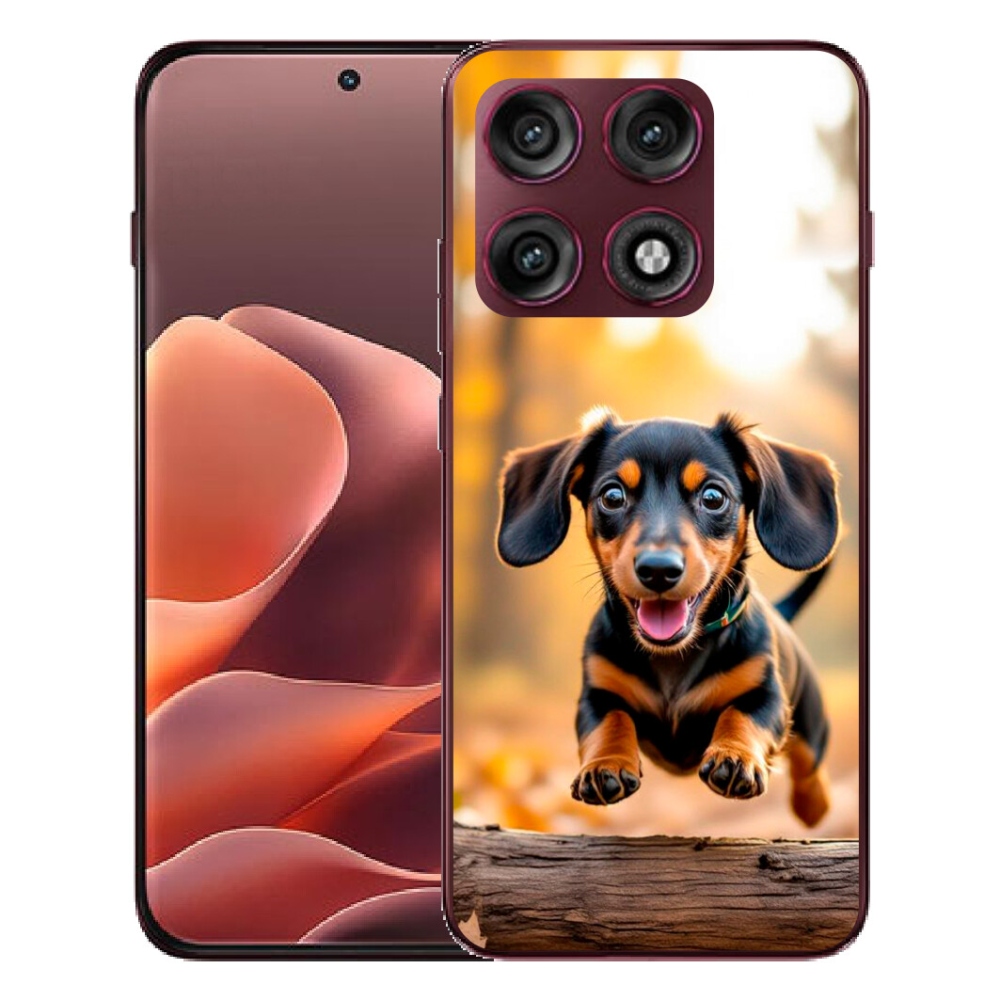 Gélový kryt mmCase na Motorola Edge 70 Pro - jazvečík 2