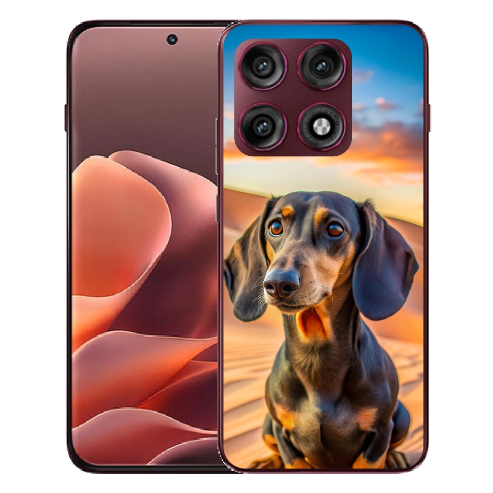 Gélový kryt mmCase na Motorola Edge 70 Pro - jazvečík 3