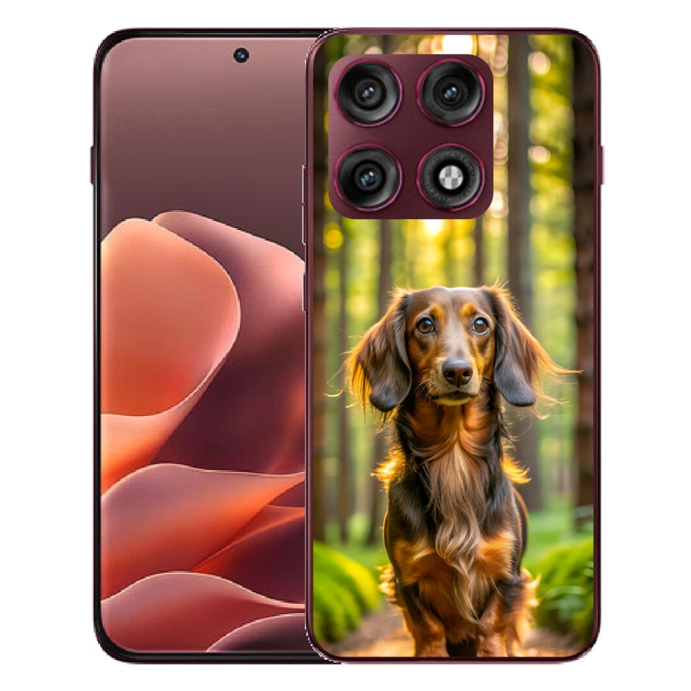 Gélový kryt mmCase na Motorola Edge 70 Pro - jazvečík 4