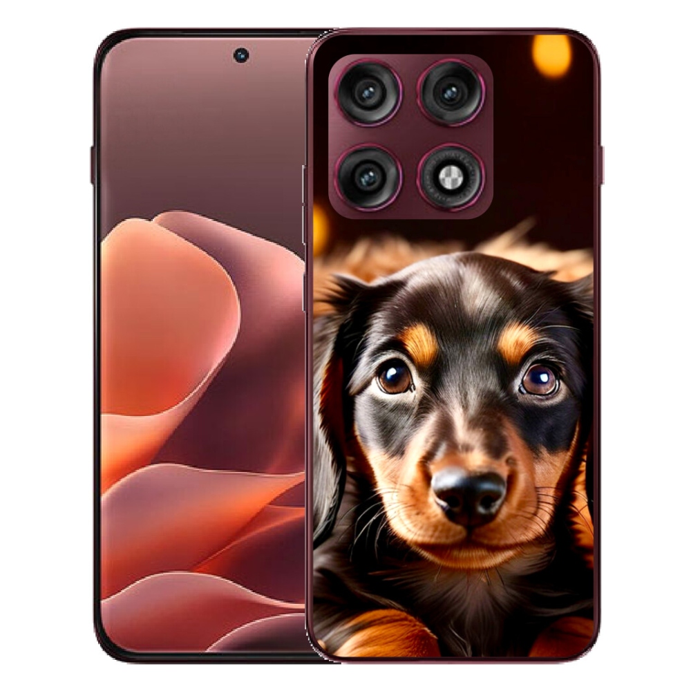 Gélový kryt mmCase na Motorola Edge 70 Pro - jazvečík
