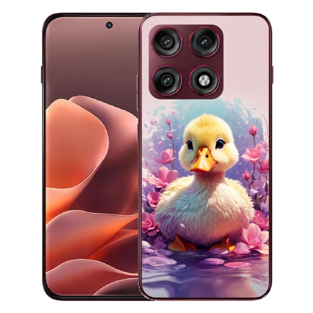 Gélový kryt mmCase na Motorola Edge 70 Pro - kačička