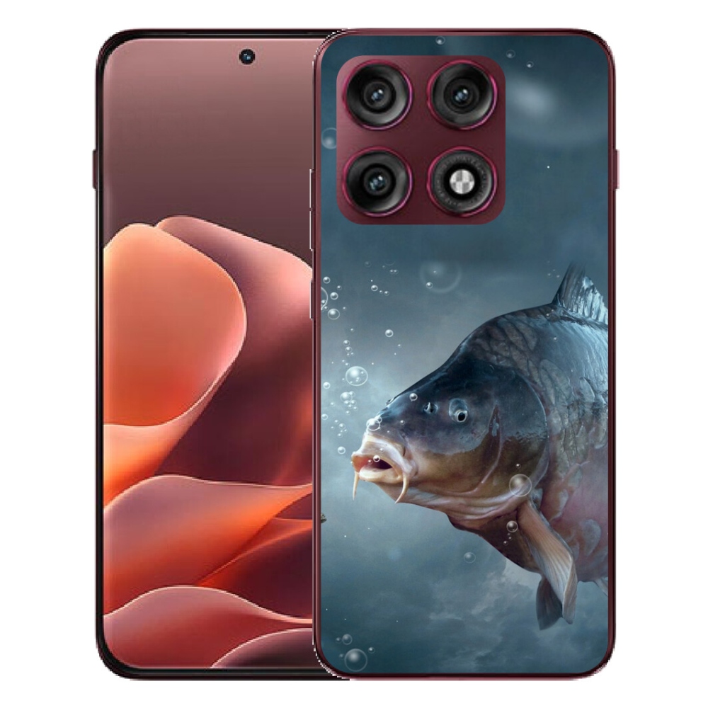 Gélový kryt mmCase na Motorola Edge 70 Pro - kapor a bublinky