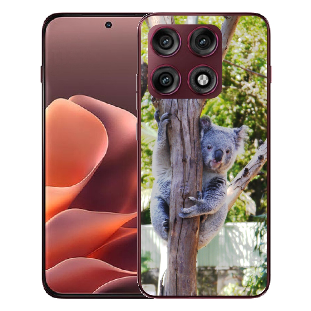 Gélový kryt mmCase na Motorola Edge 70 Pro - koala