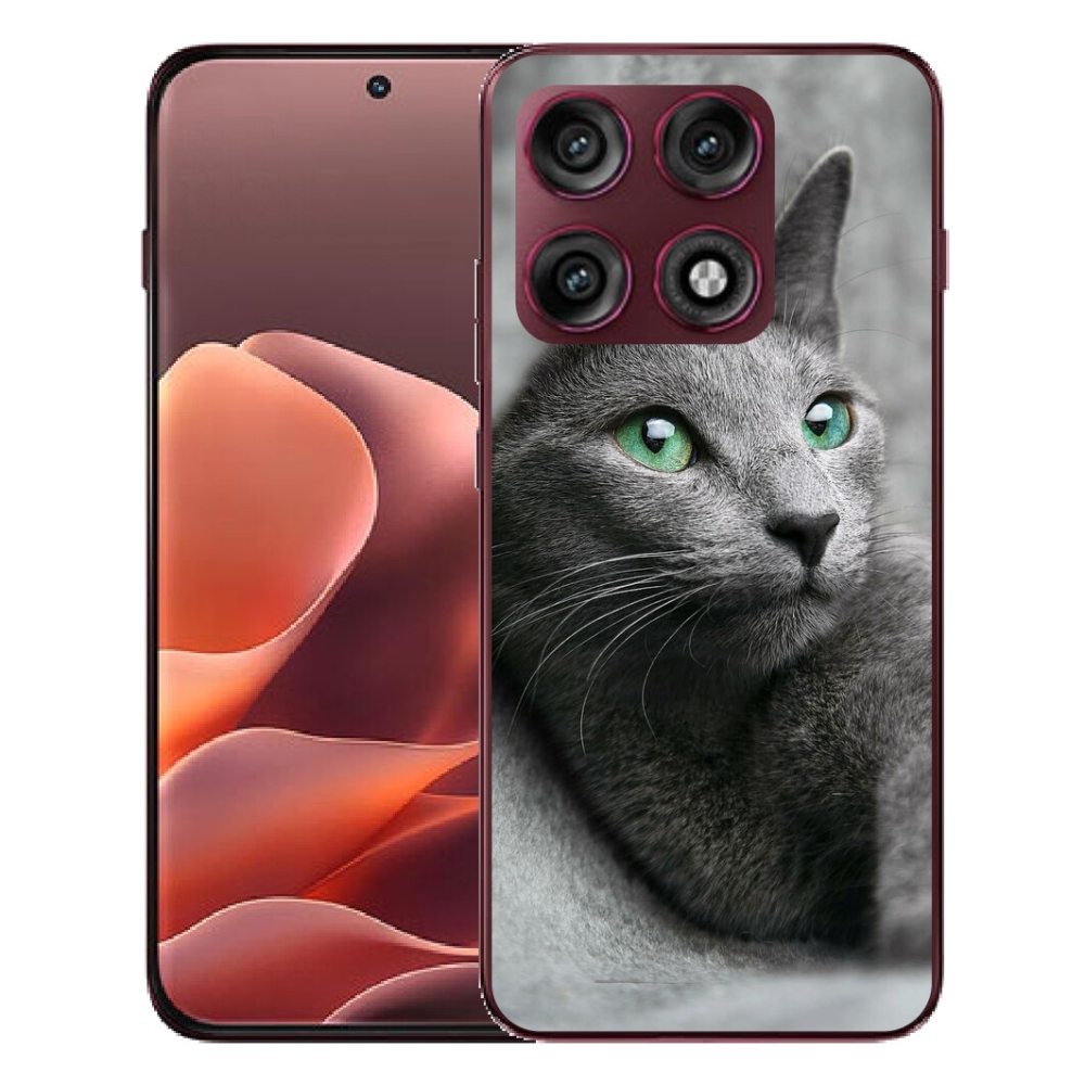 Gélový kryt mmCase na Motorola Edge 70 Pro - mačka 2