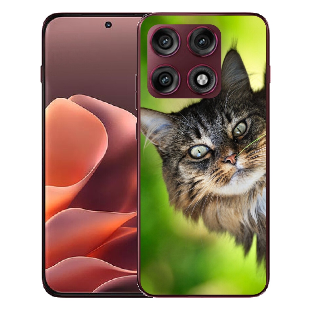 Gélový kryt mmCase na Motorola Edge 70 Pro - mačka 3