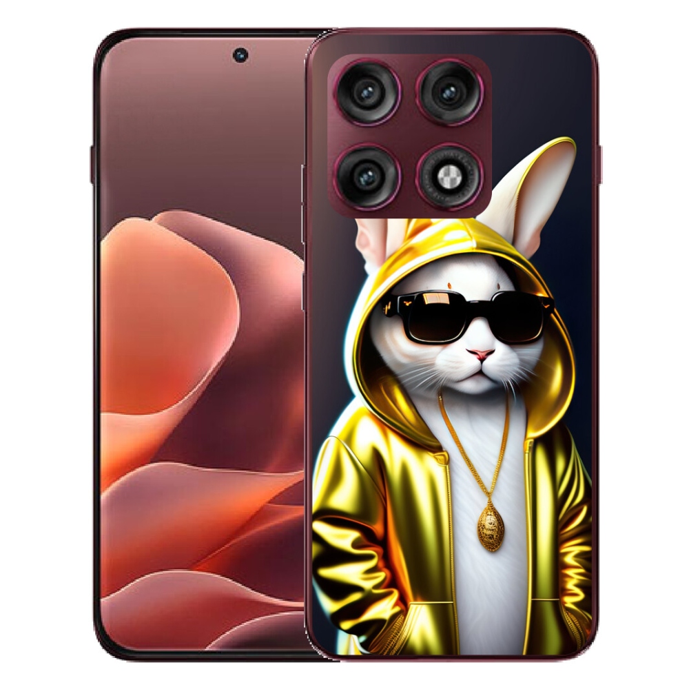 Gélový kryt mmCase na Motorola Edge 70 Pro - mačka boss