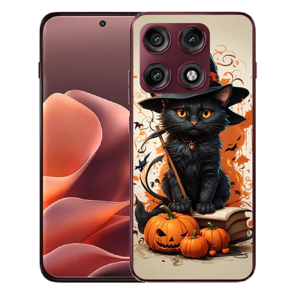Gélový kryt mmCase na Motorola Edge 70 Pro - kocúr čarodejník