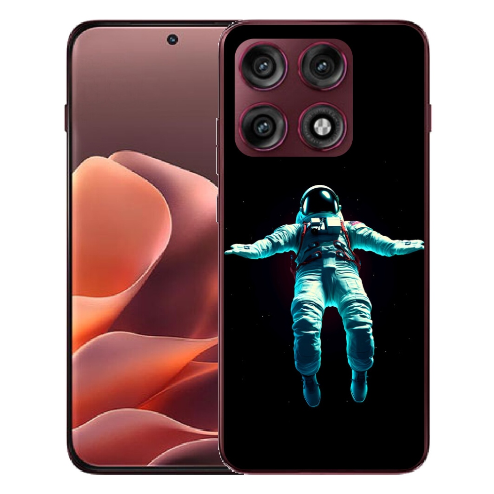 Gélový kryt mmCase na Motorola Edge 70 Pro - kozmonaut