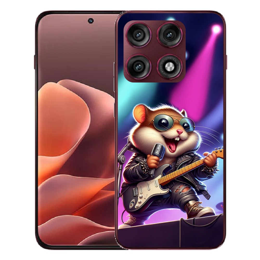 Gélový kryt mmCase na Motorola Edge 70 Pro - škrečok rocker