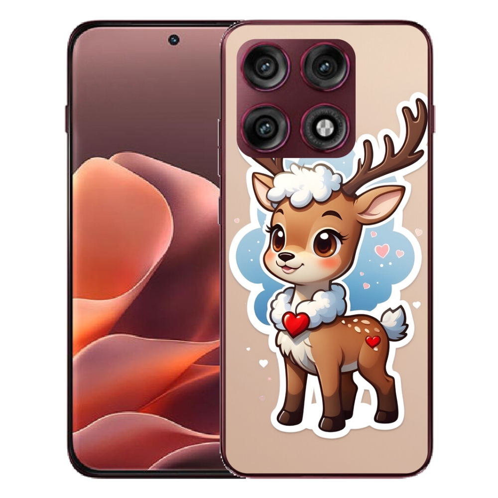Gélový kryt mmCase na Motorola Edge 70 Pro - kreslený sob