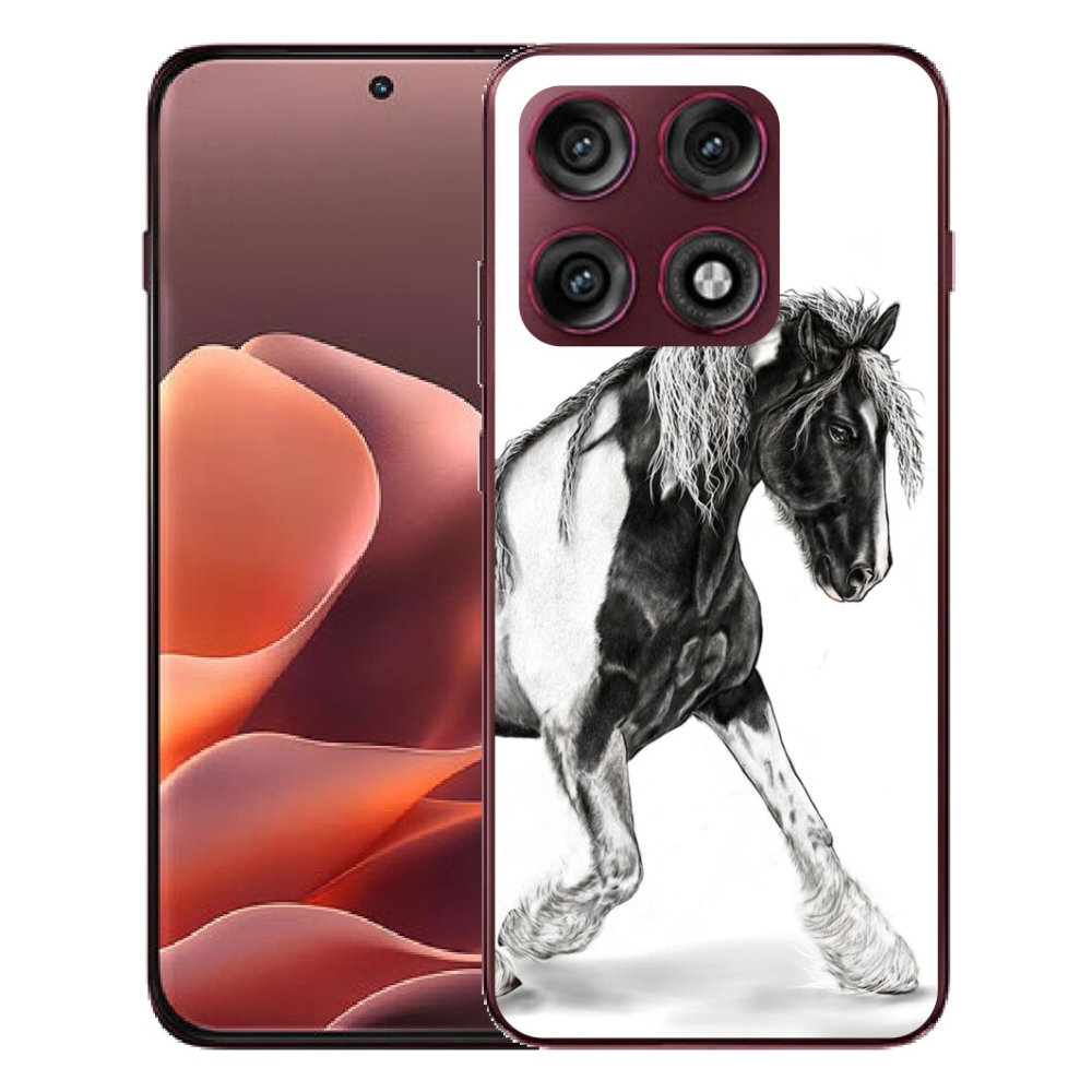 Gélový kryt mmCase na Motorola Edge 70 Pro - kôň