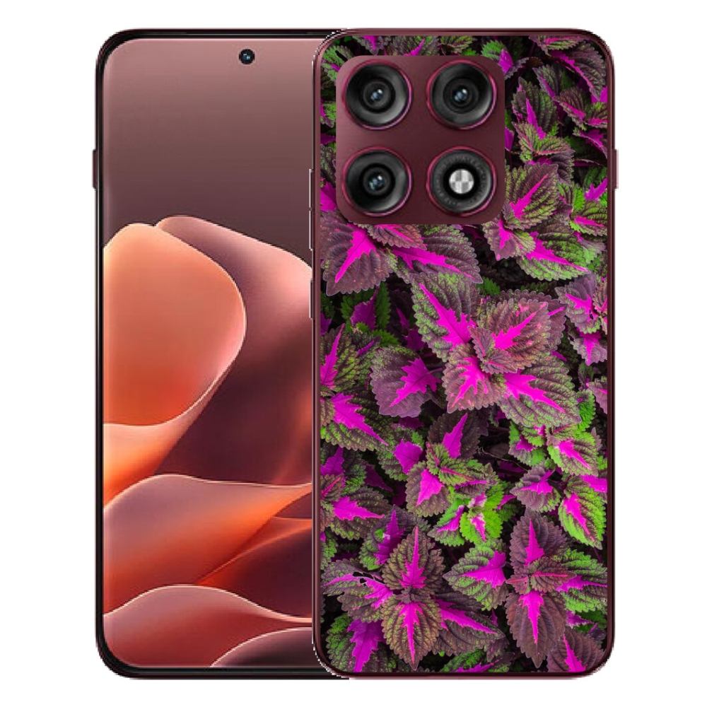 Gélový kryt mmCase na Motorola Edge 70 Pro - kvety 10