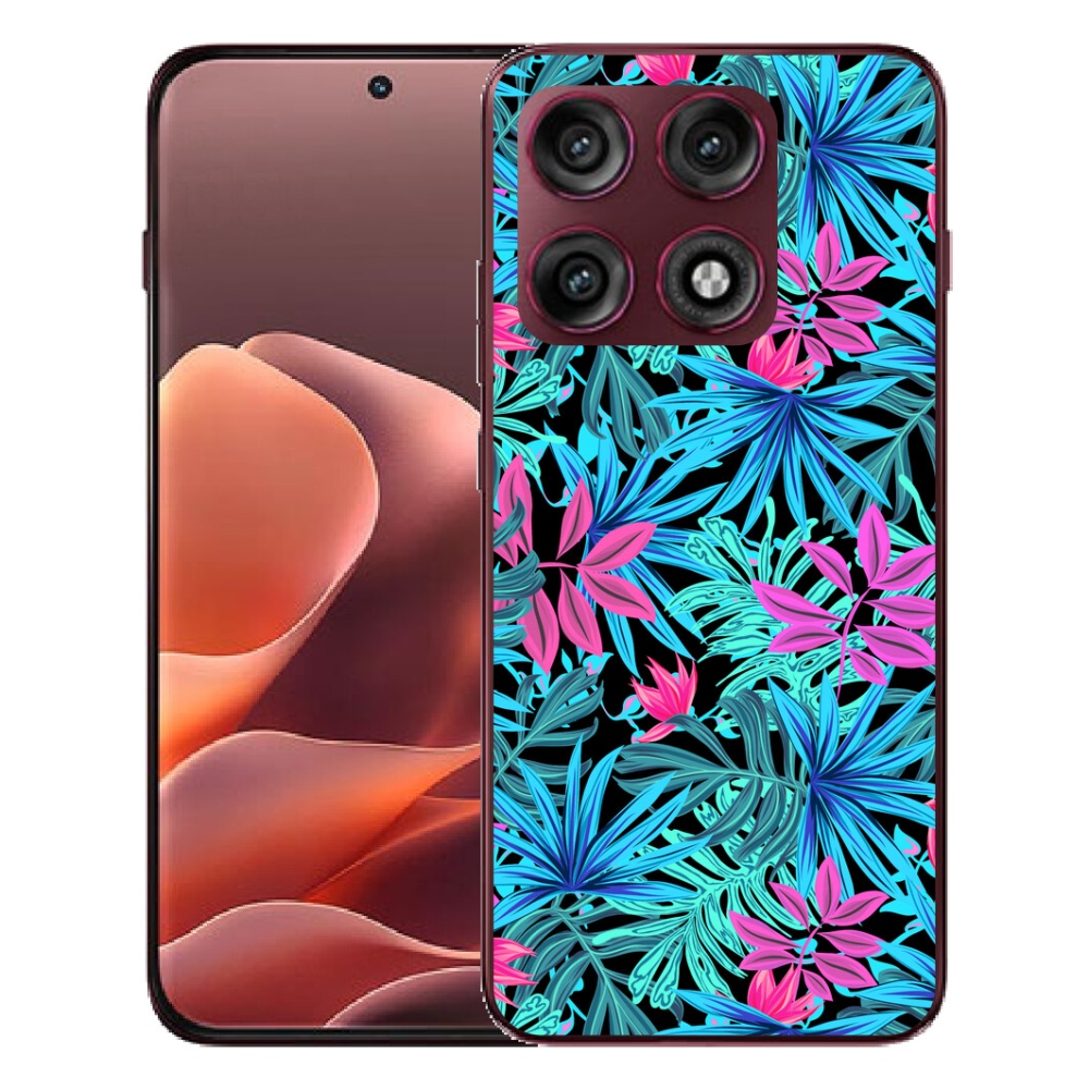 Gélový kryt mmCase na Motorola Edge 70 Pro - kvety 3