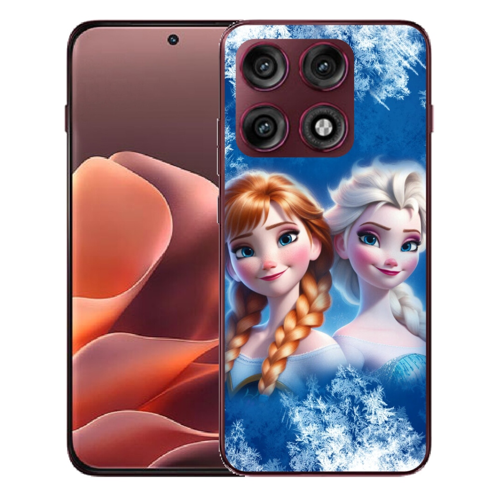 Gélový kryt mmCase na Motorola Edge 70 Pro - ľadové kráľovstvo 2