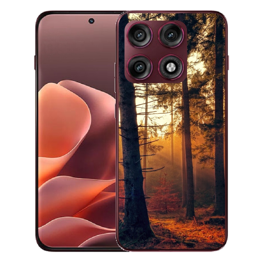 Gélový kryt mmCase na Motorola Edge 70 Pro - les