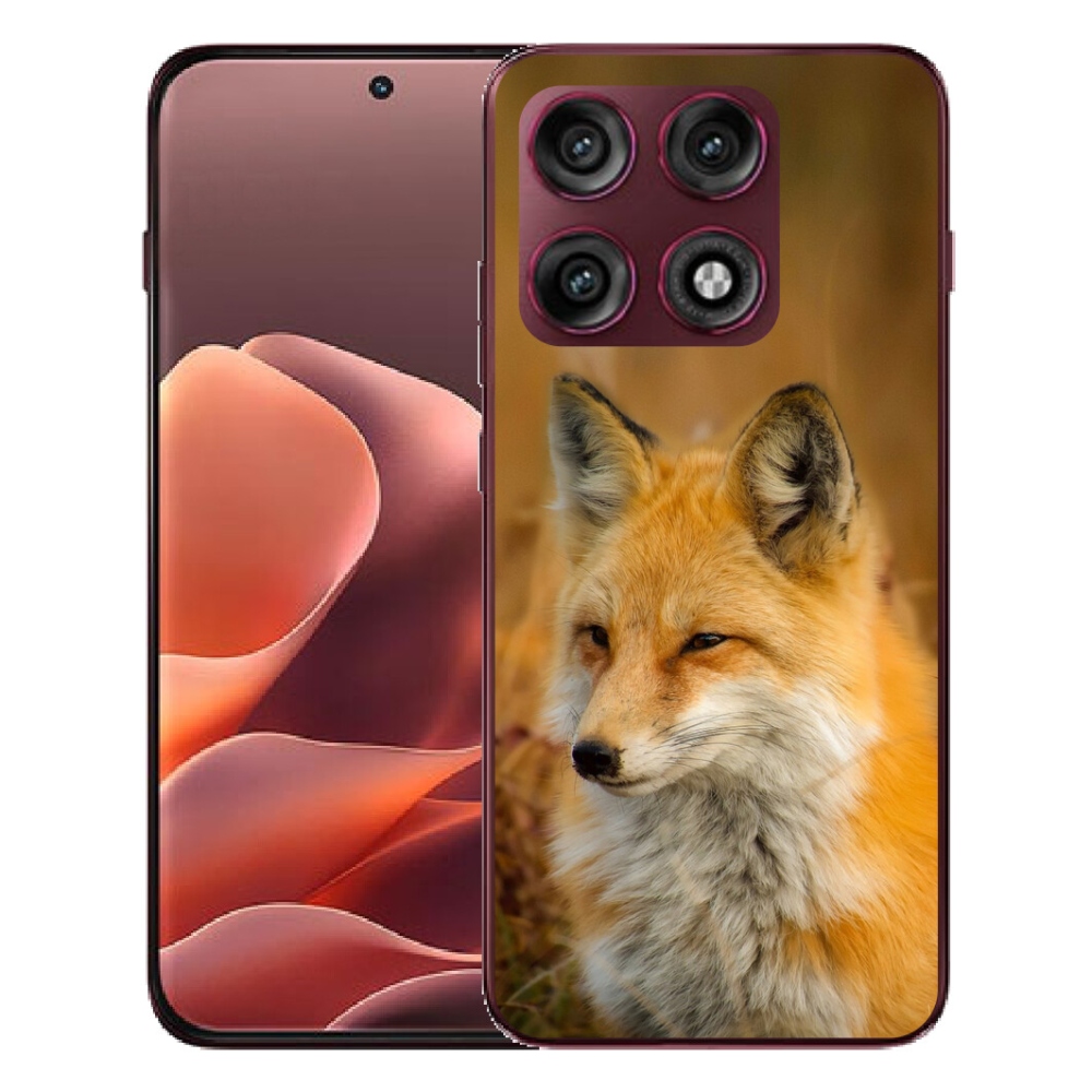 Gélový kryt mmCase na Motorola Edge 70 Pro - líška