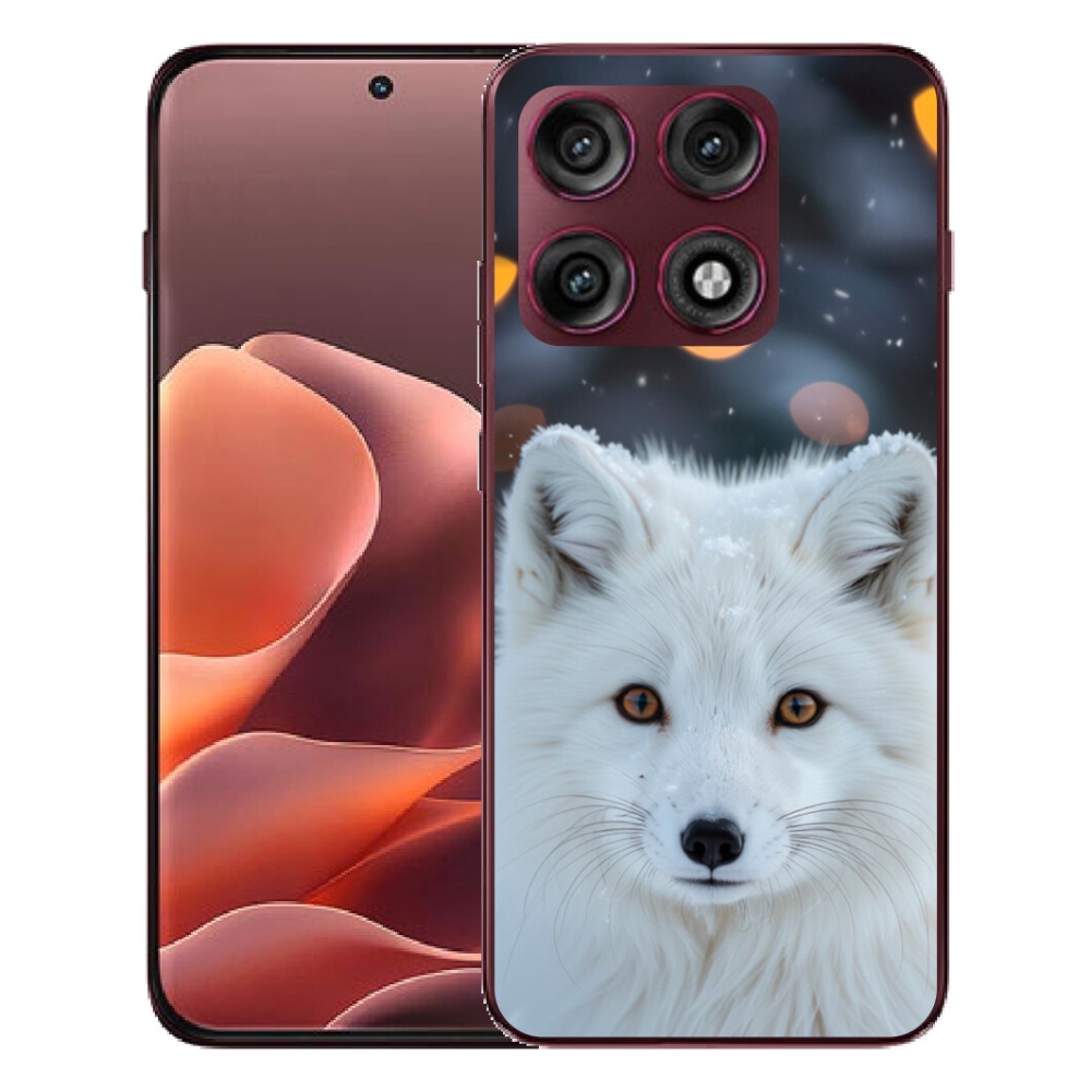 Gélový kryt mmCase na Motorola Edge 70 Pro - líška polárna