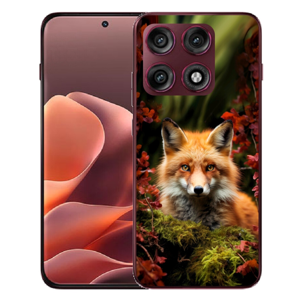 Gélový kryt mmCase na Motorola Edge 70 Pro - líška v lese
