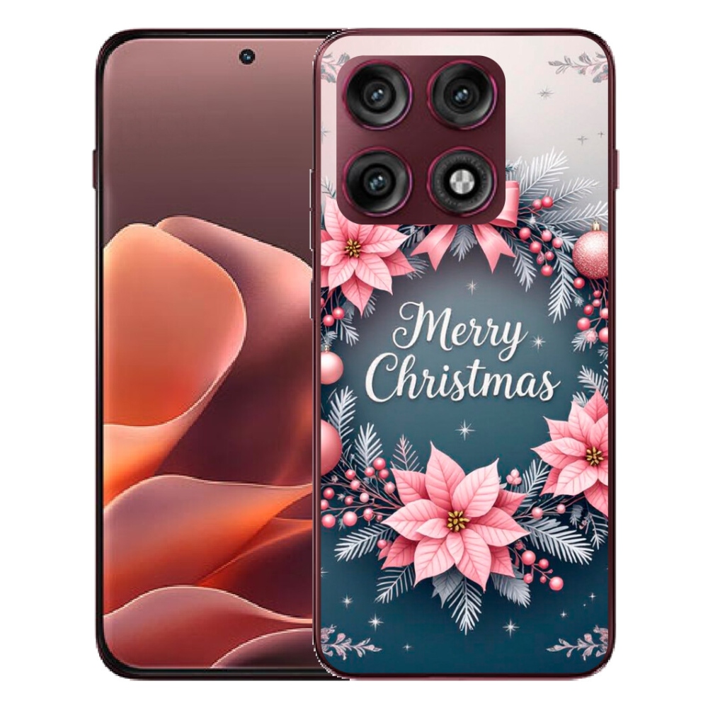 Gélový kryt mmCase na Motorola Edge 70 Pro - merry christmas