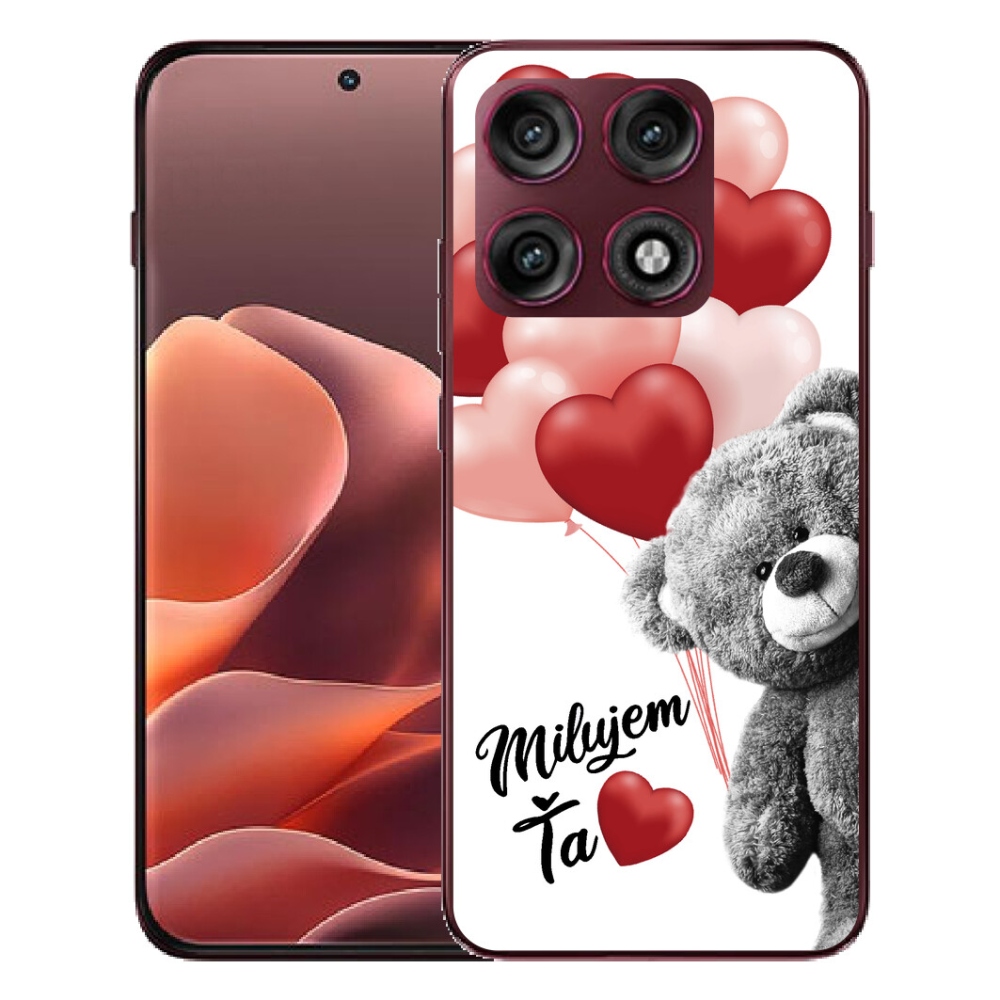 Gélový kryt mmCase na Motorola Edge 70 Pro - milujem Ťa sk