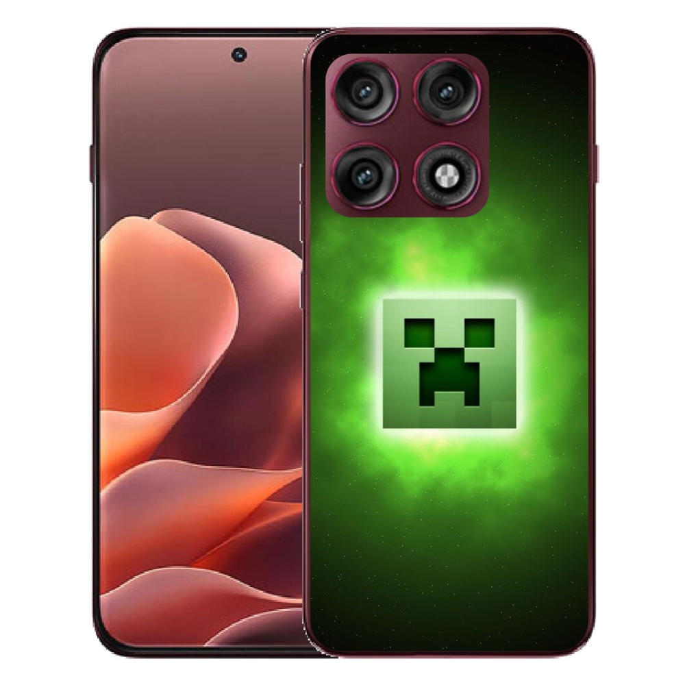 Gélový kryt mmCase na Motorola Edge 70 Pro - minecraft